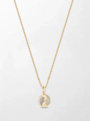 Yin-Yang Pendant with Ball Chain