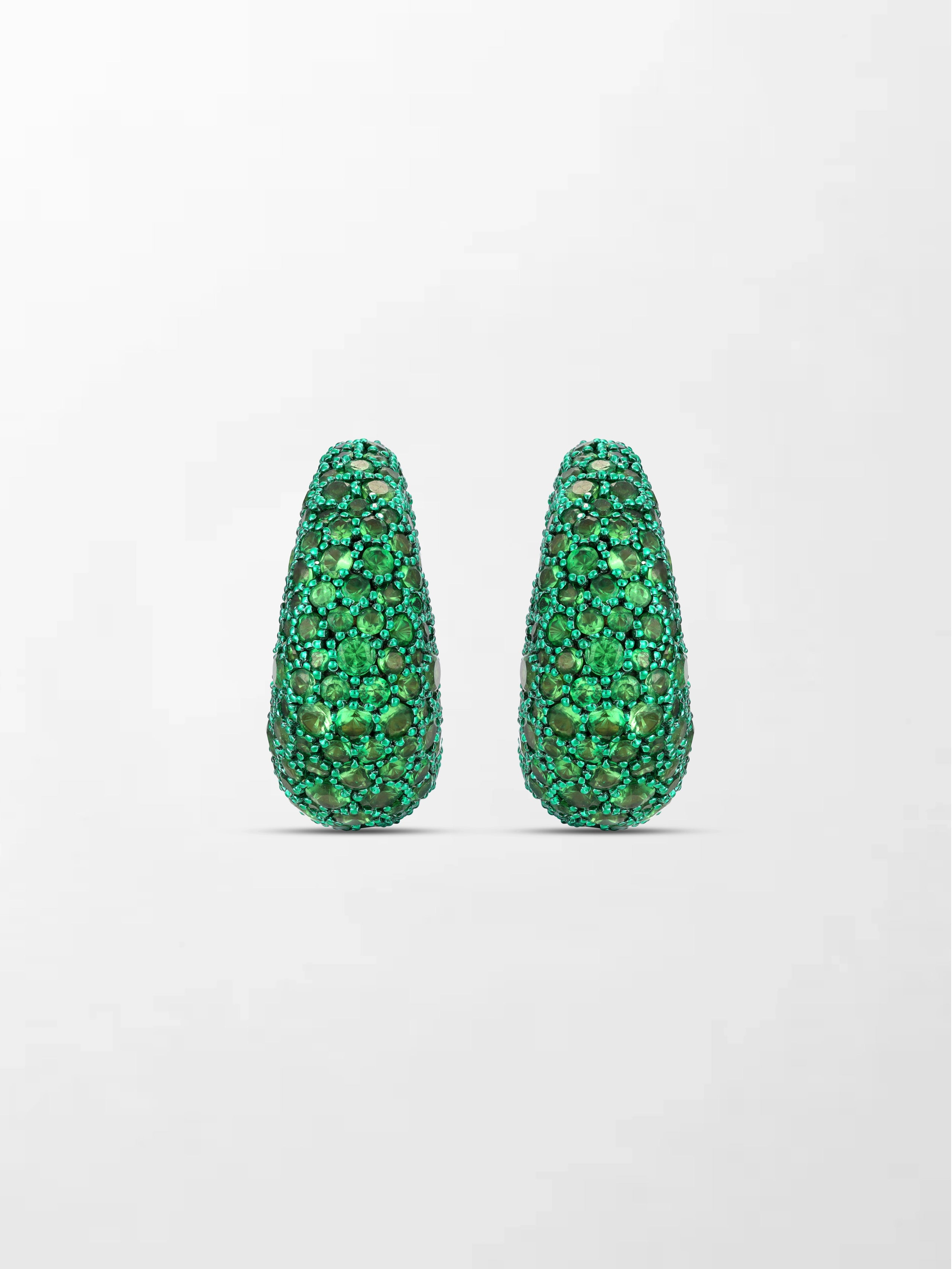 Tsavorite Plumptious Earring