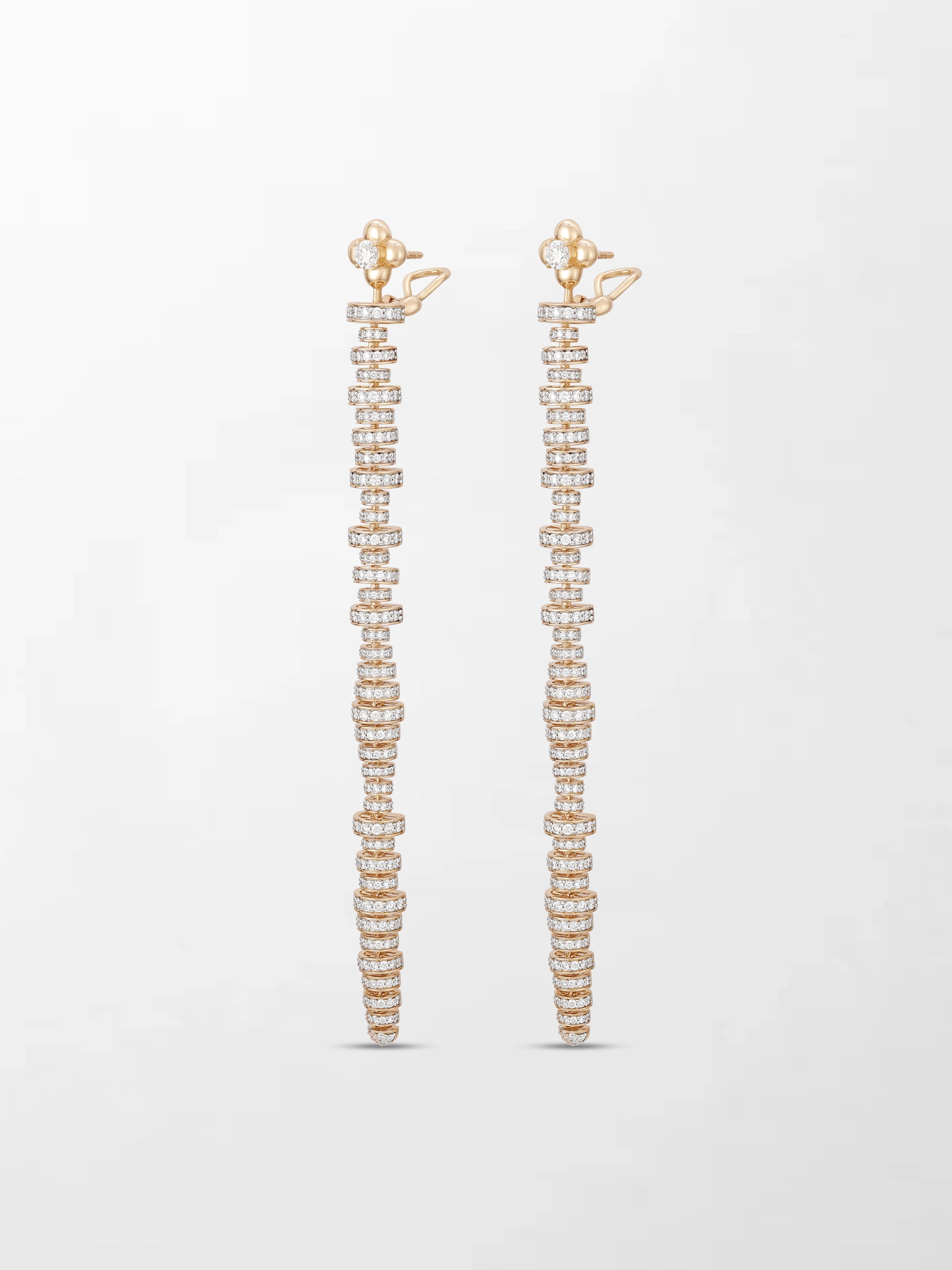 Floret Elongé Roundelle Earring
