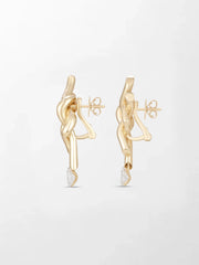Heart Knot Earring