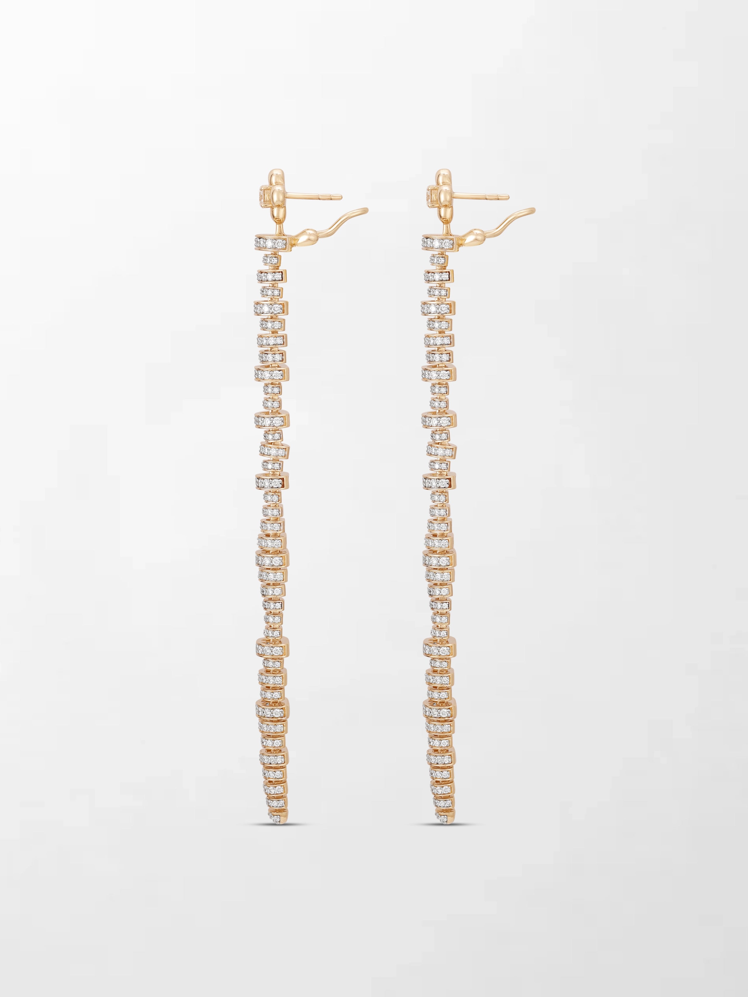 Floret Elongé Roundelle Earring