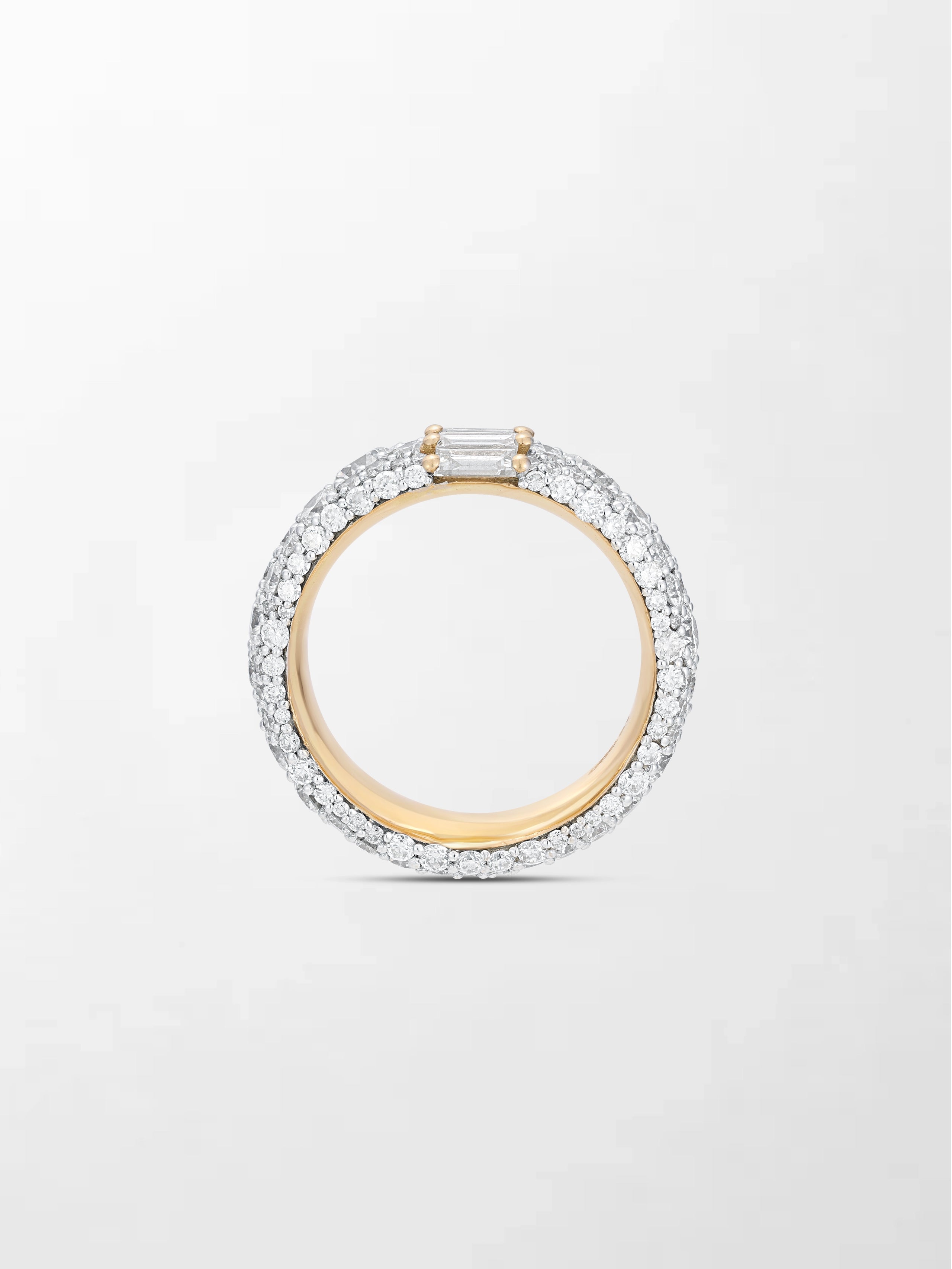 Diamond Baguette Band