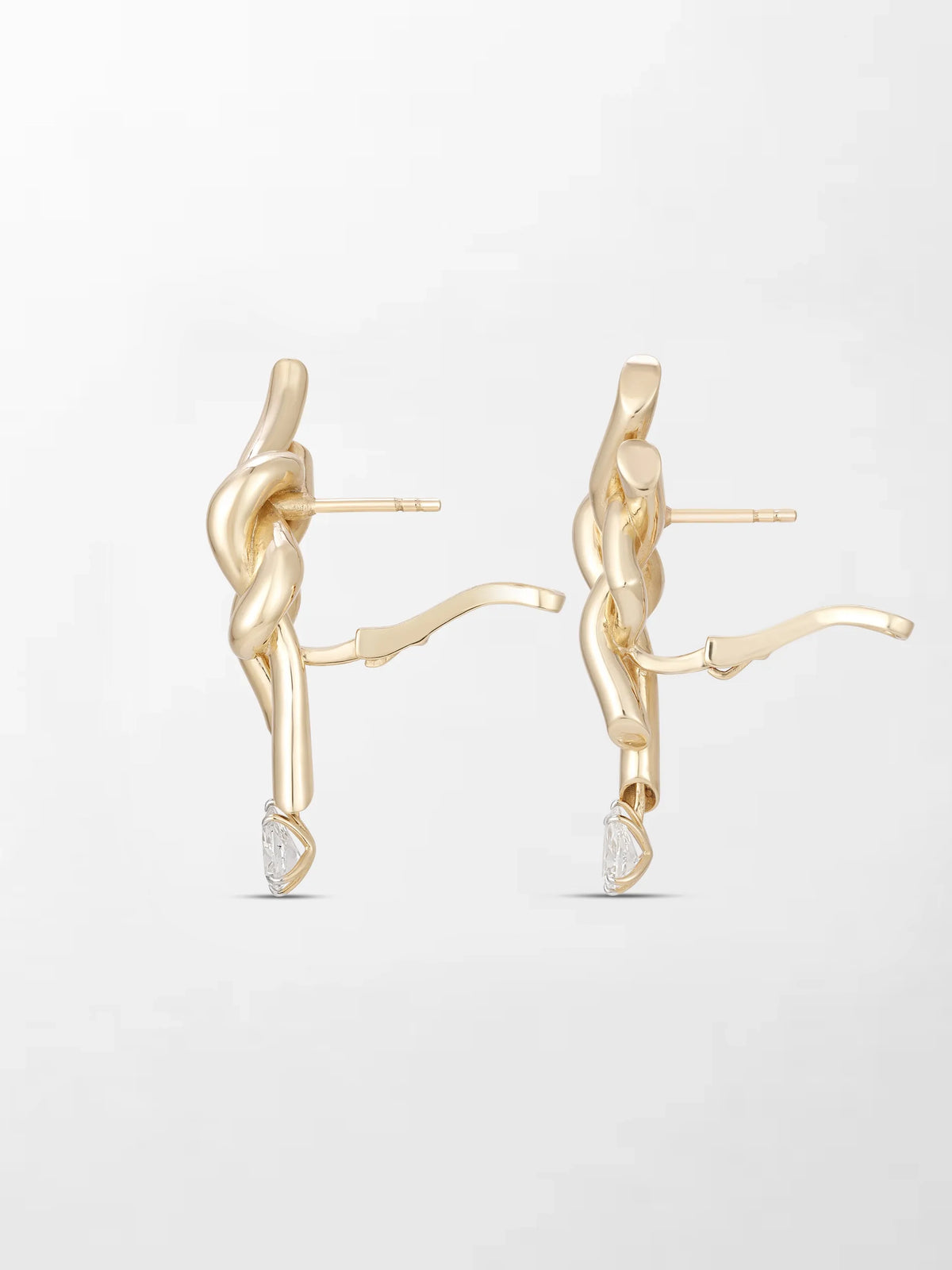 Heart Knot Earring