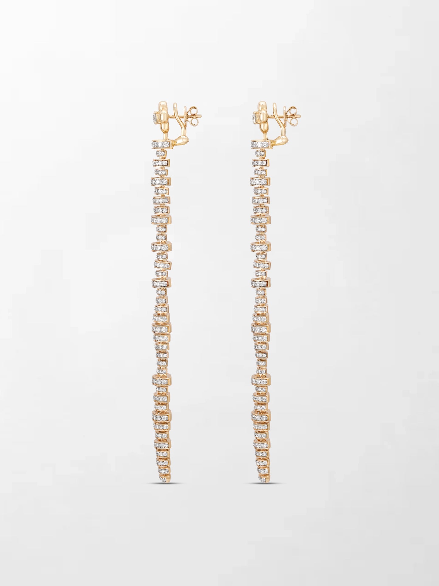 Floret Elongé Roundelle Earring