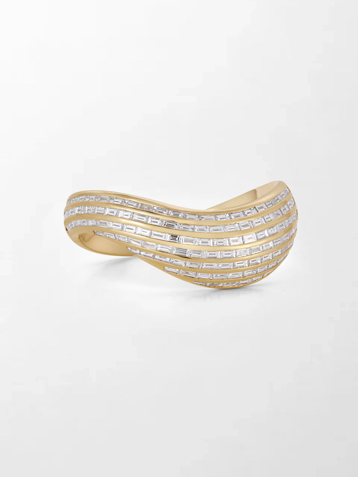 Wave Baguette Bracelet