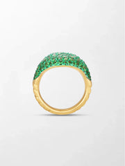 Tsavorite Plush Ring