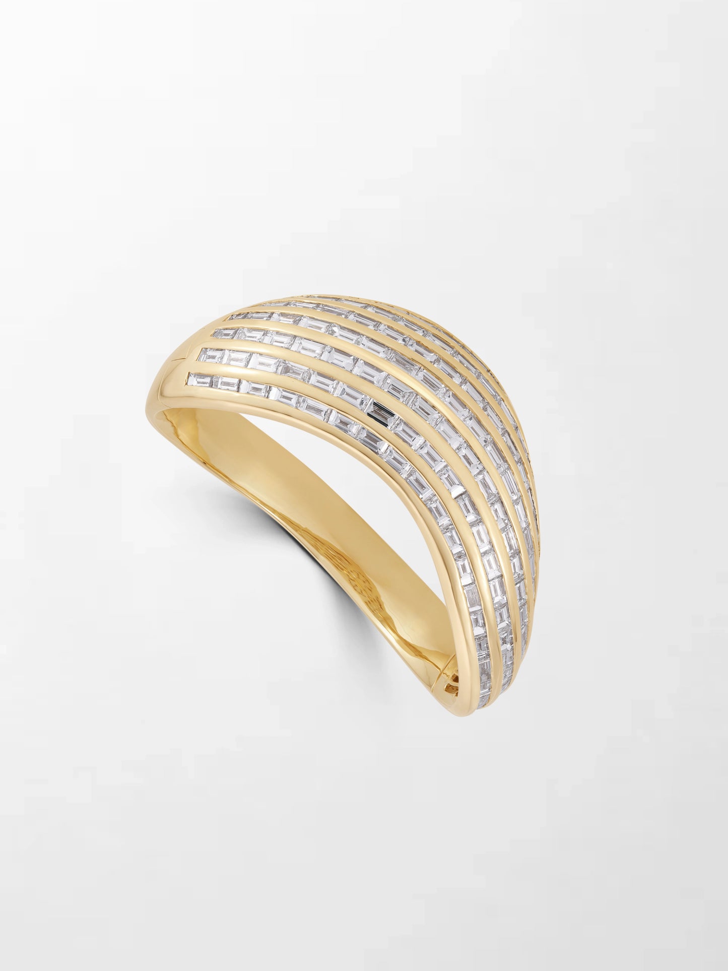 Wave Baguette Bracelet