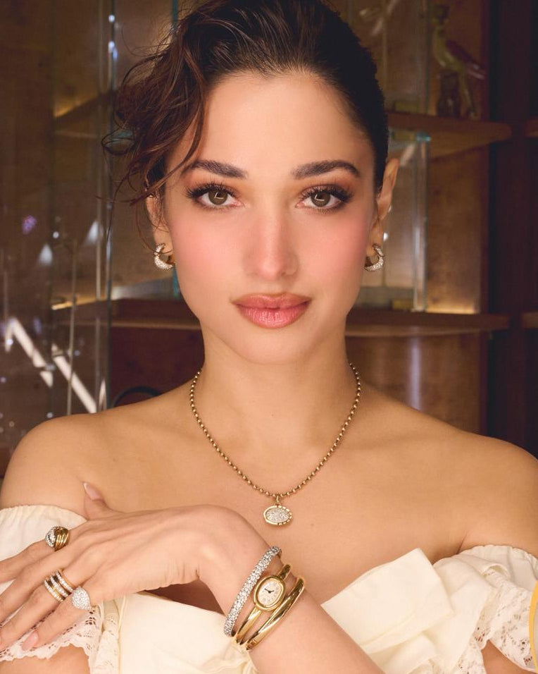 Split Bezel Pavé Pendant