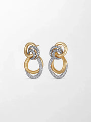 Diamond Trio Blaze Earrings