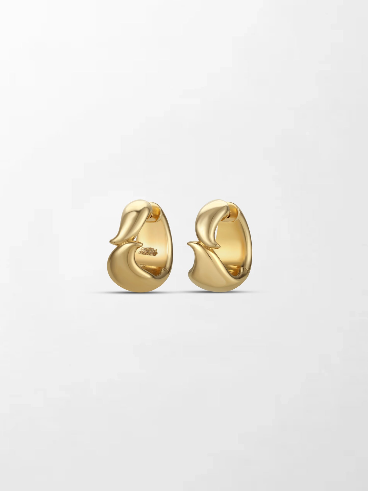 Baby Gold Flick Earrings