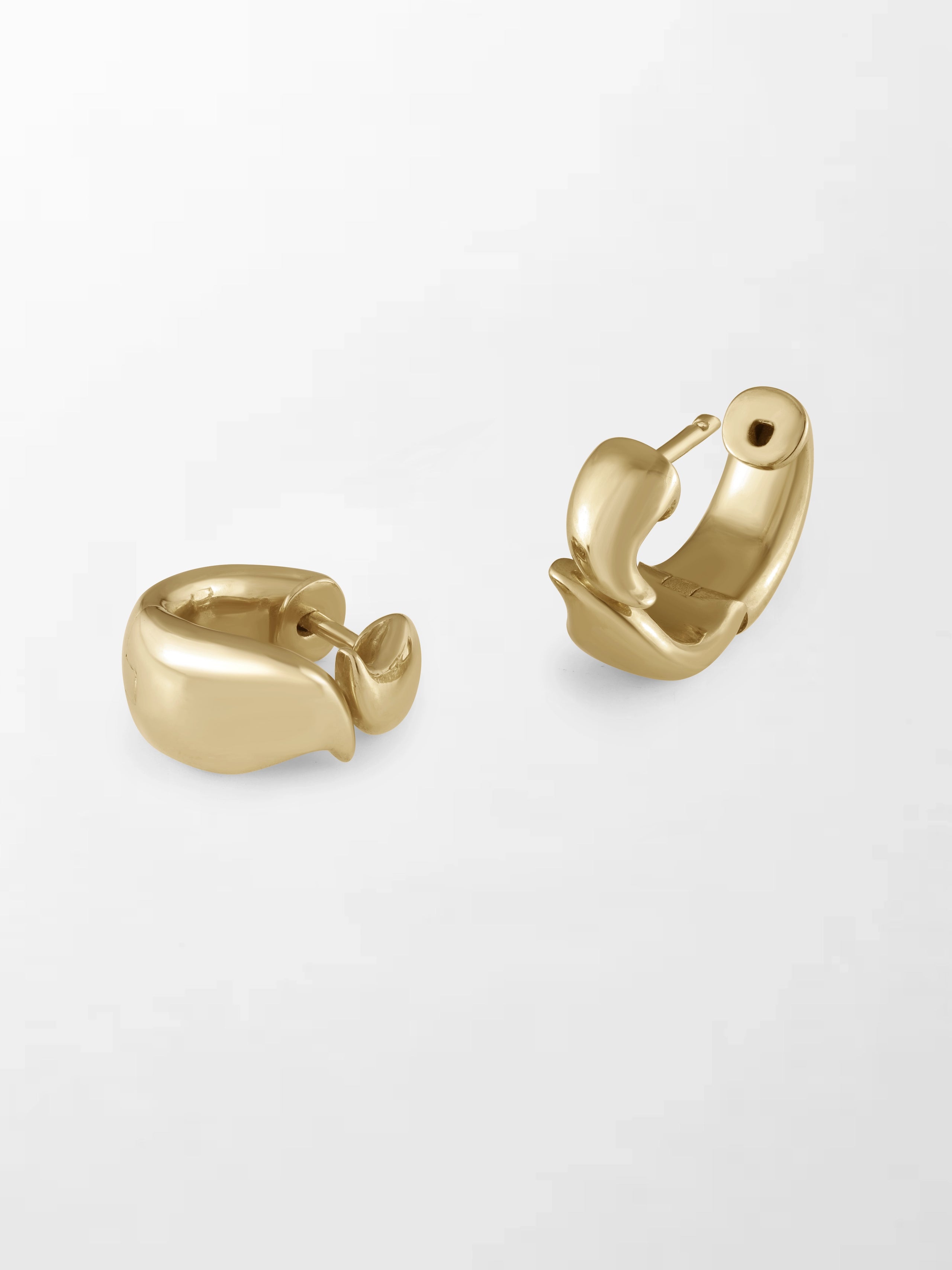 Baby Gold Flick Earrings
