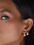 Gold Flick Earring