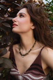 Tiger’s Eye Charm Necklace