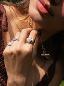 Dome Pave Ring