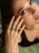 Pear Canvas Ring
