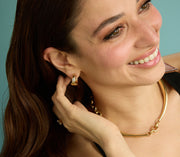 Solitaire Flick Earrings