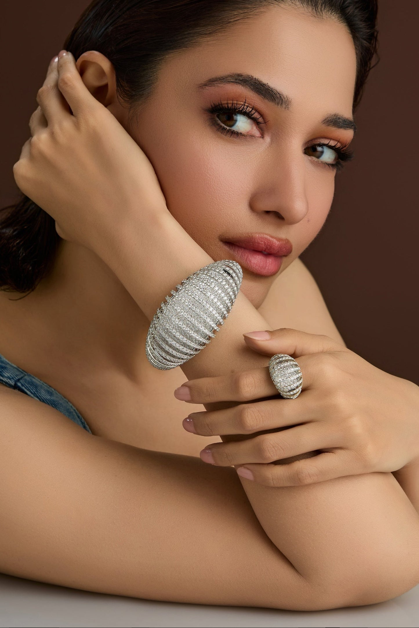 Tapered Diamond Ring