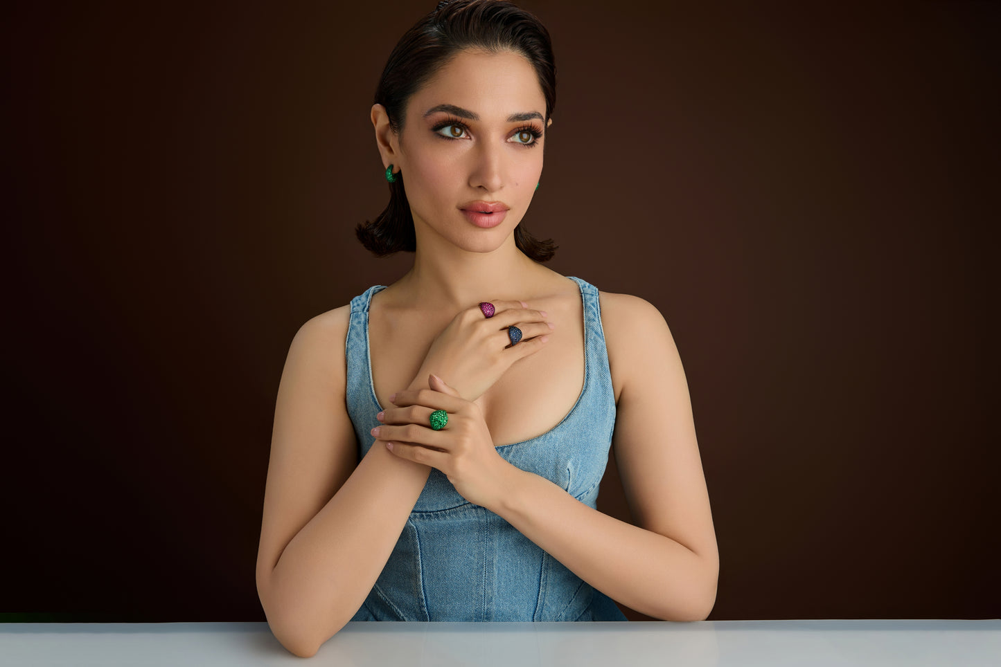 Tsavorite Plush Ring