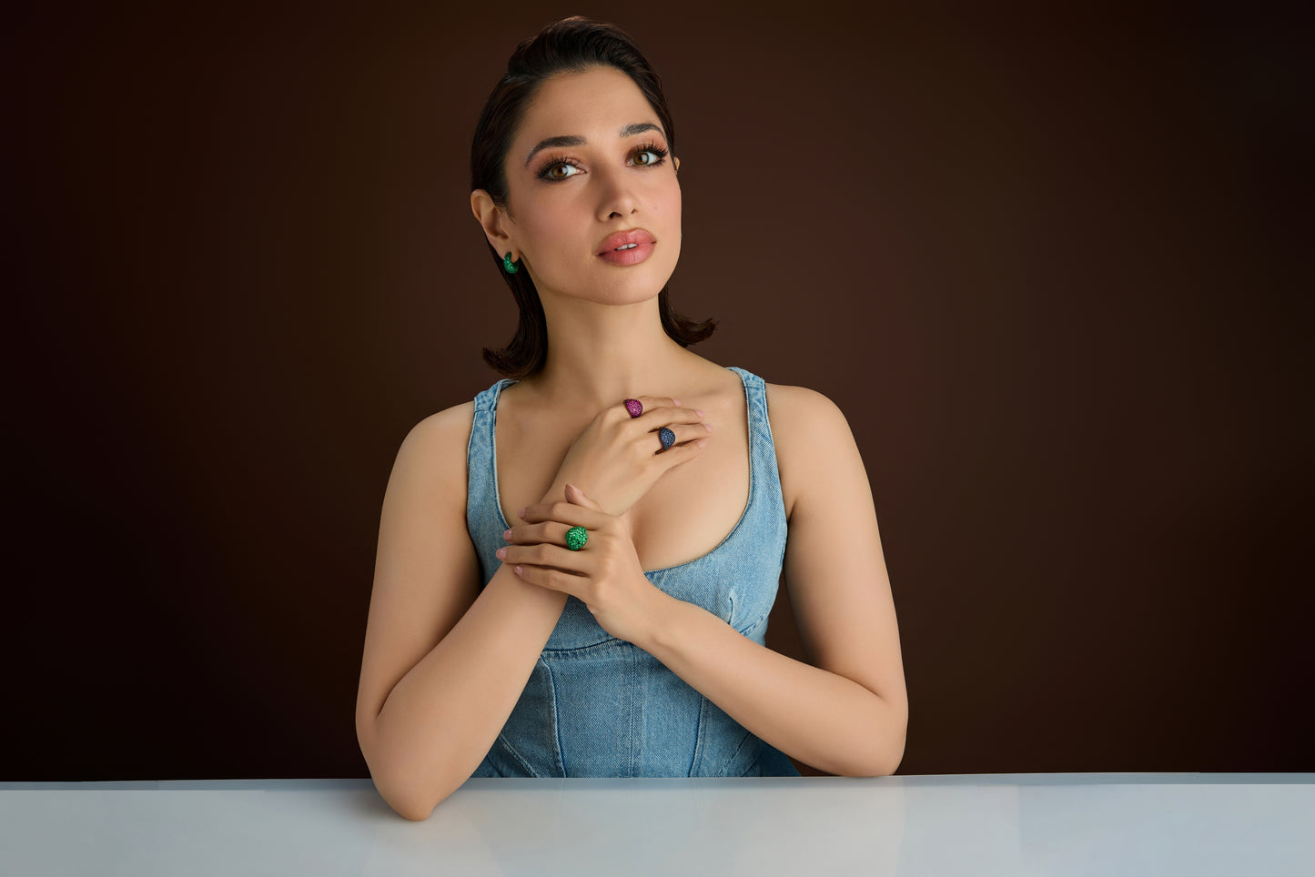 Tsavorite Plumptious Earring