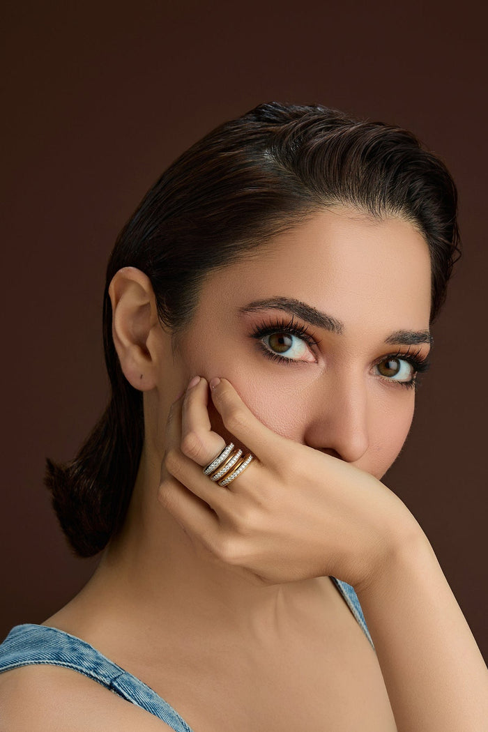 Classic Sphere Diamond Band