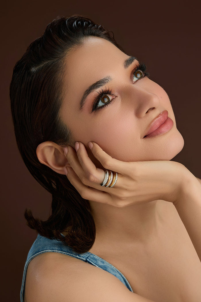 Regular Sphere Diamond Band