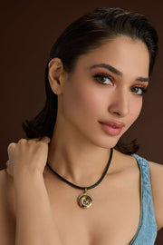 Victorian Moon Pendant