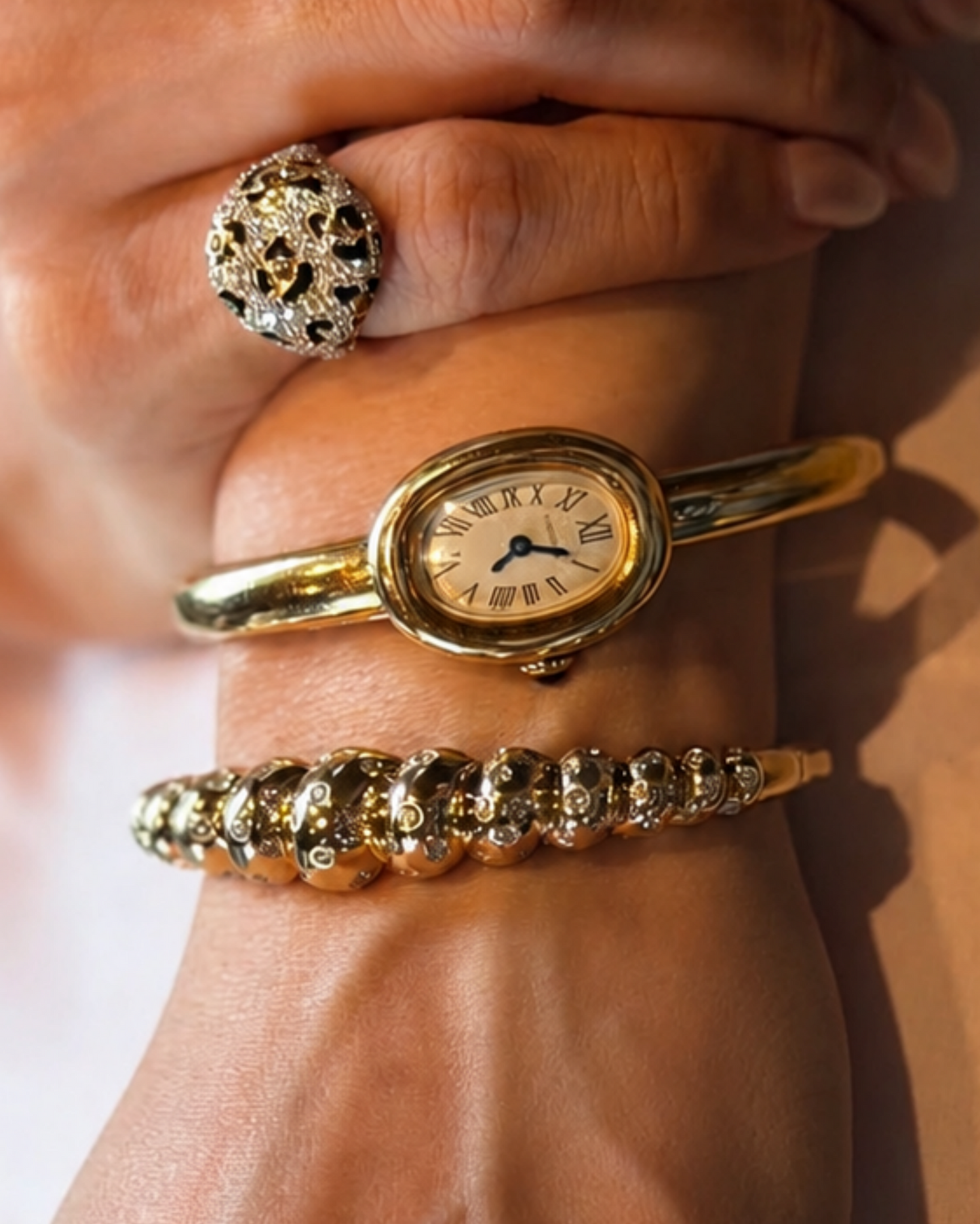 Leopard Diamond Ring